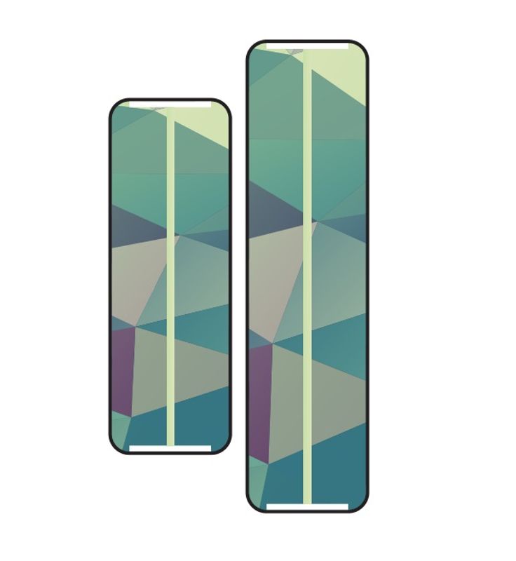 Mode Airtrack Deluxe 12x1,55x0,2m, grønn