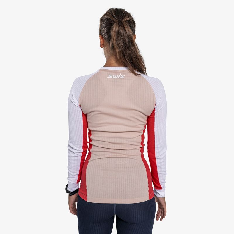 Swix RaceX Classic LS W - Peach Whip/Teaberry